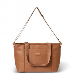 Igloo 25 Can Luxe Tote Soft Sided Cooler, Cognac Brown
