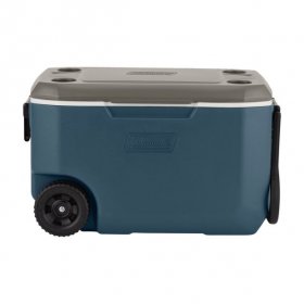 Coleman 62-Quart Xtreme 5-Day Hard Cooler with Wheels, Slate