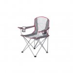Ozark Trail, Oversized Quad Chair, Adult, Off White & Grey