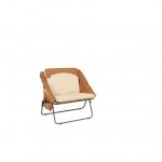 Ozark Trail Camping Chair, Brown and Beige, Adult