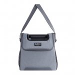 Igloo 18 Can Laguna Gripper Soft Sided Cooler, Gray Twill with Ibiza Blue