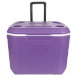 Coleman 50 qt. Xtreme Hard-Sided Rolling Cooler, Purple