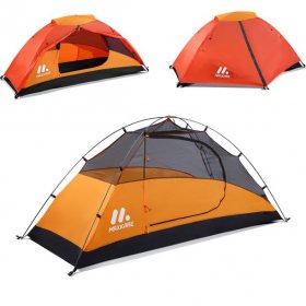 MaxKare 1-Person Backpacking Tent, Lightweight and PU 5000mm Waterproof for Camping Travel Hiking Picnic Mountaineering