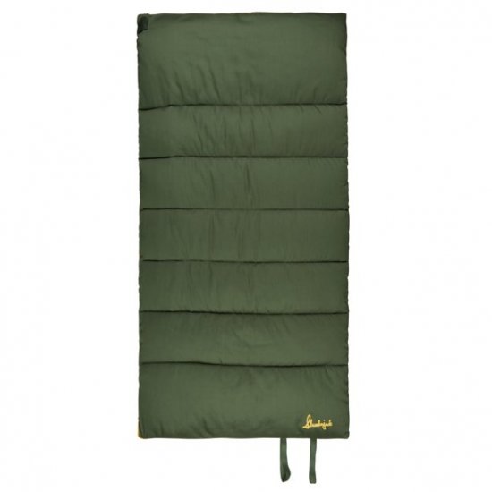 Slumberjack Grand Lake 20-Degree Deluxe Rectangular Sleeping Bag, Green, 40\"x80\"