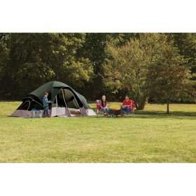 Ozark Trail 8-Person 2-Room Modified Dome Tent, with Roll-back Fly