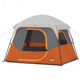 Core Equipment 4 Person Straight Wall Cabin Tent