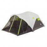 Coleman? 6-Person Steel Creek? Fast Pitch? Dome Camping Tent with Screen Room, Green