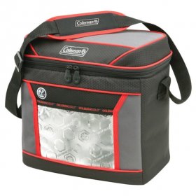 Coleman 16 Cans Soft-Sided Cooler, Gray