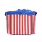 Ozark Trail 12 Can Soft Sided Cooler, Red/White Stripes