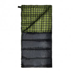 Ozark Trail Oversized 30-Degree Cool Weather Sleeping Bag, Gray, 40"x80"