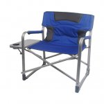 Ozark Trail Camping Director Chair, Blue, Adult