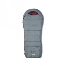 Coleman Tidelands 50° Big & Tall Mummy Insulated Sleeping Bag, Gray