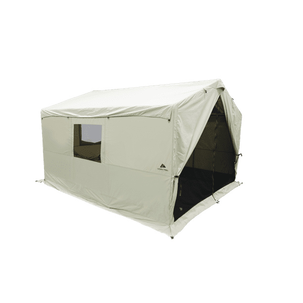 Ozark Trail 6-Person North Fork 12\' x 10\' Outdoor Wall Tent, with Stove Jack